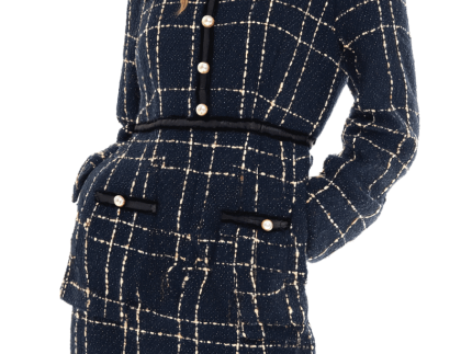 Blue Casual Wear Skirt - Free Size