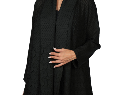 Abaya Design Pattern Black Stylish Plain Free Size