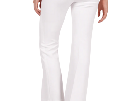 White Silk Draped Sevgilim Pants